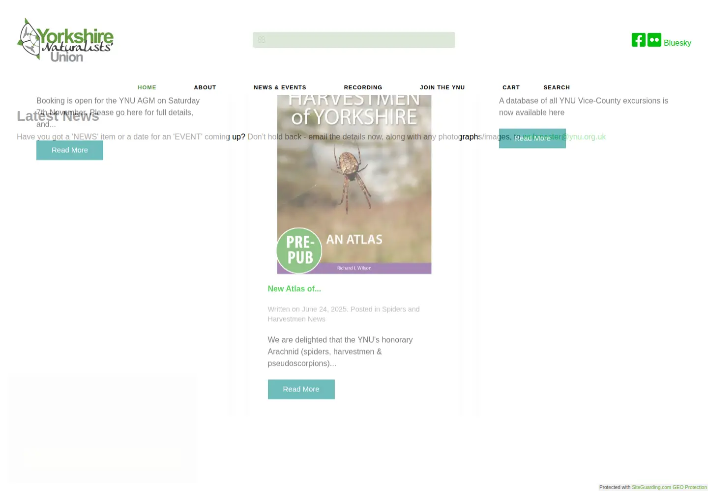 Screenshot of ynu.org.uk