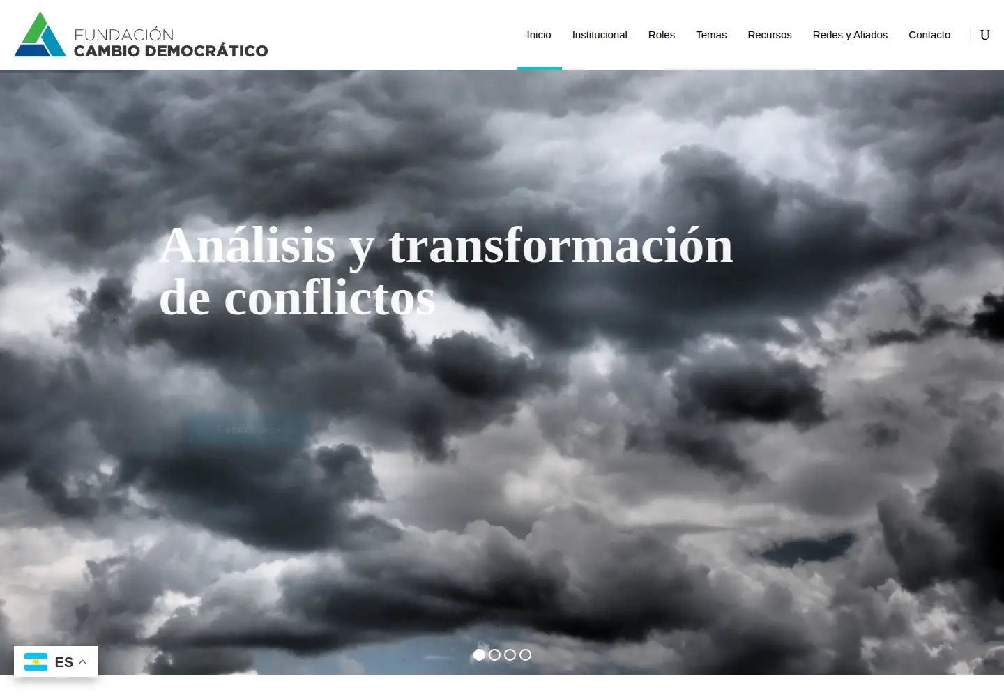 Screenshot of cambiodemocratico.org
