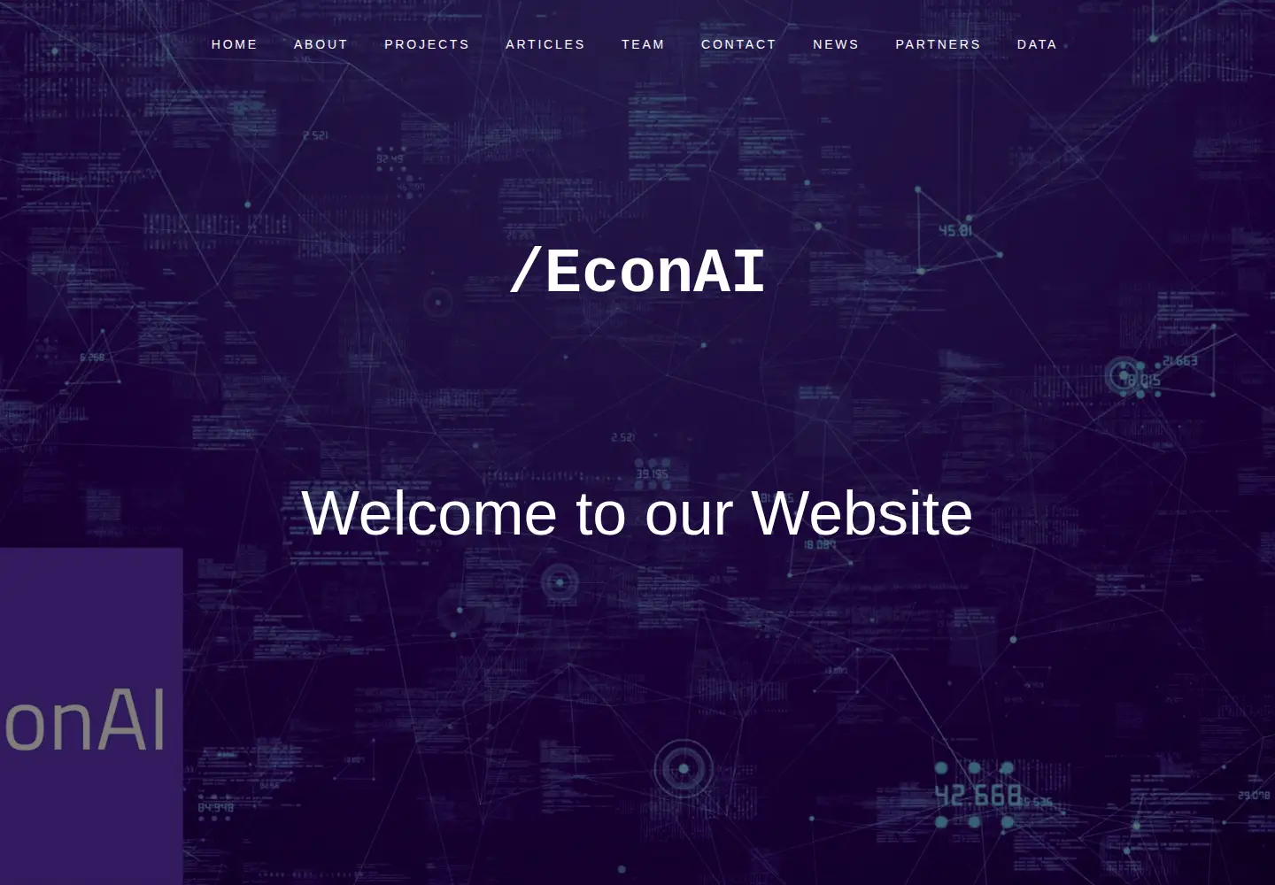 Screenshot of econai.org