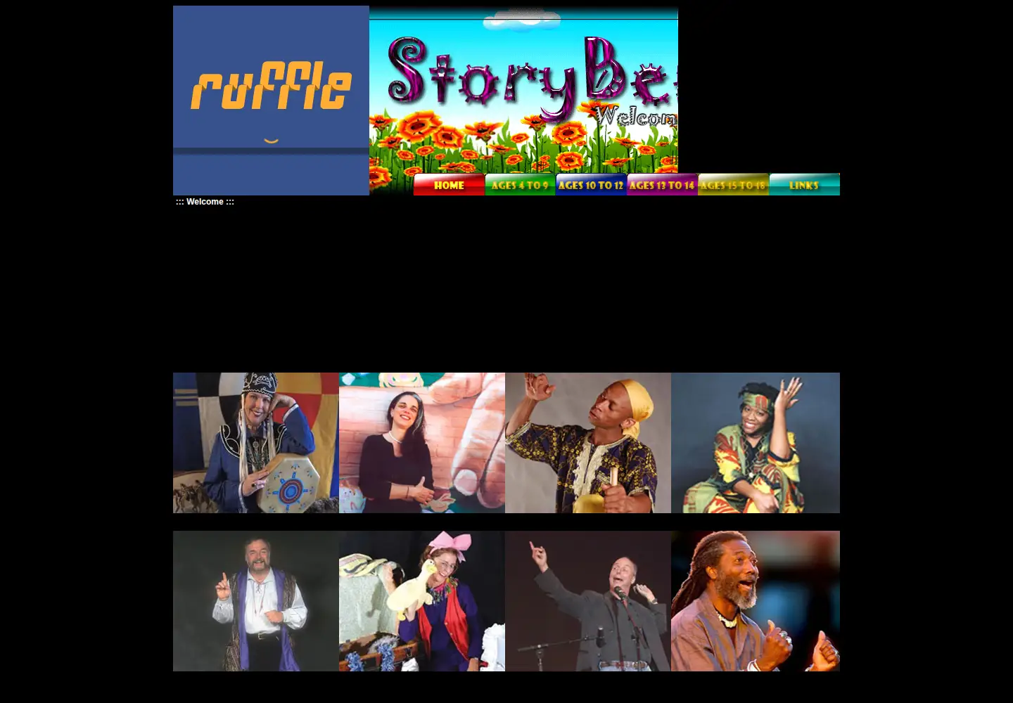 Screenshot of storybee.org