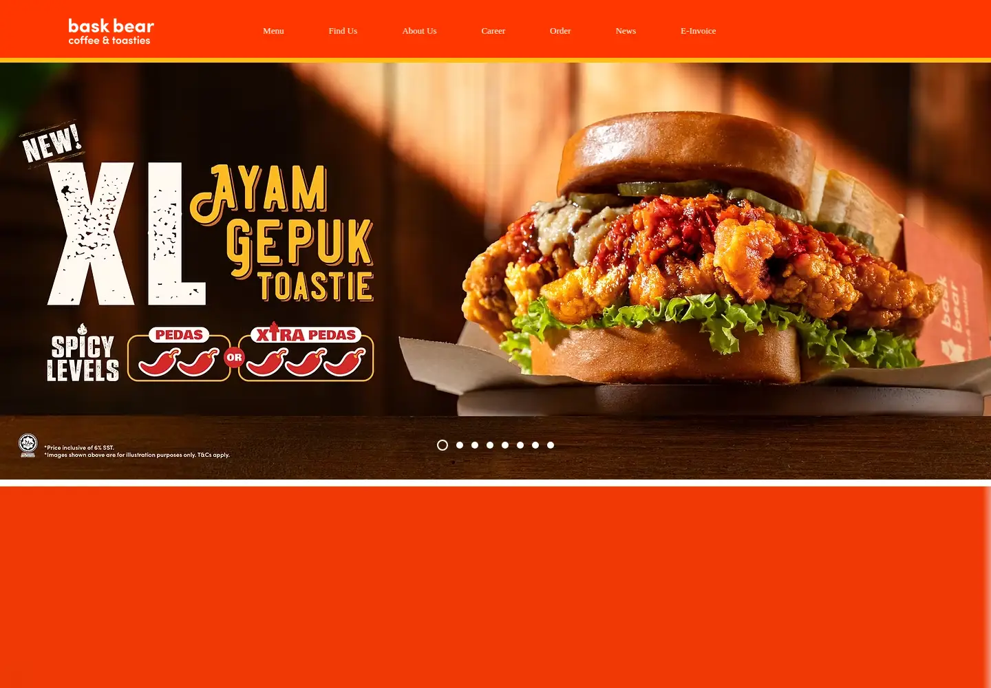 Screenshot of baskbear.com