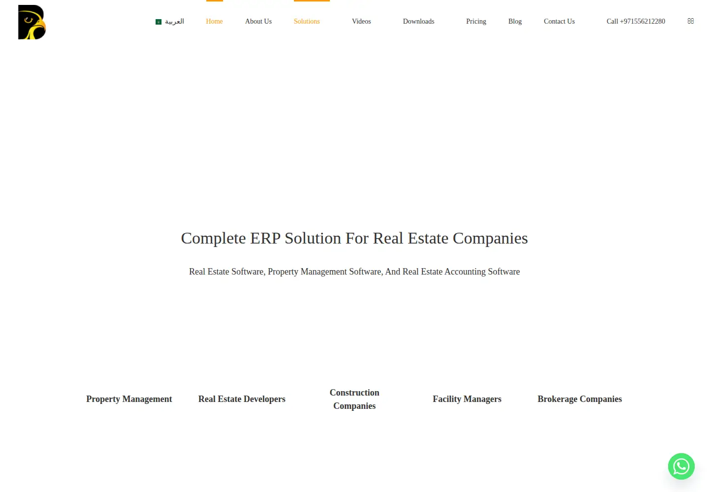 Screenshot of befalcon.com