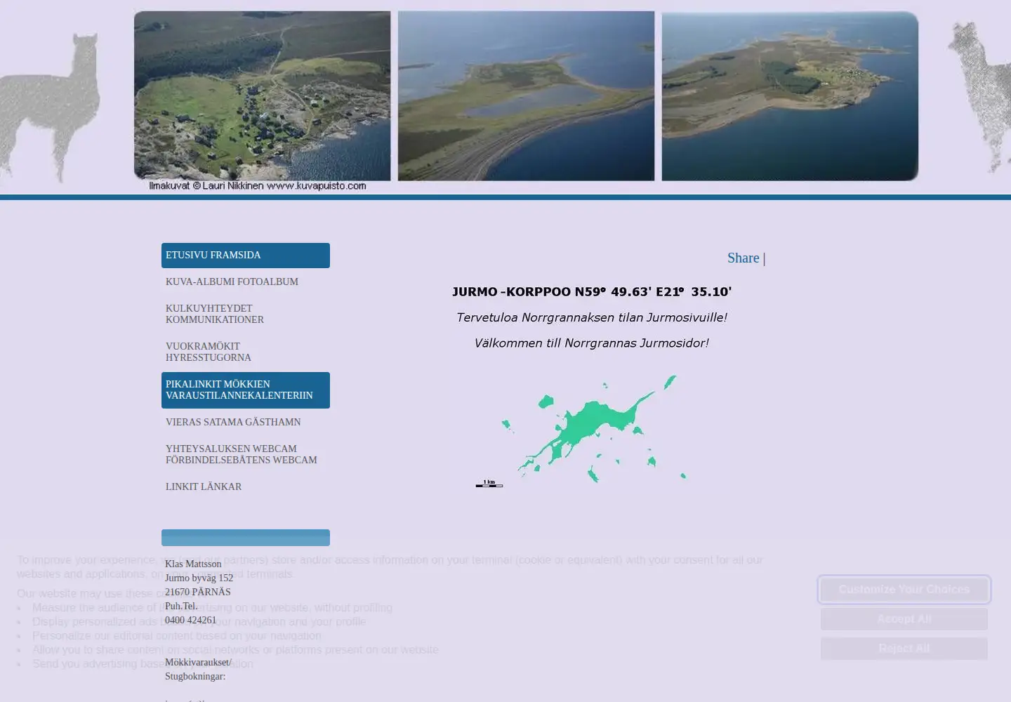 Screenshot of jurmo.com