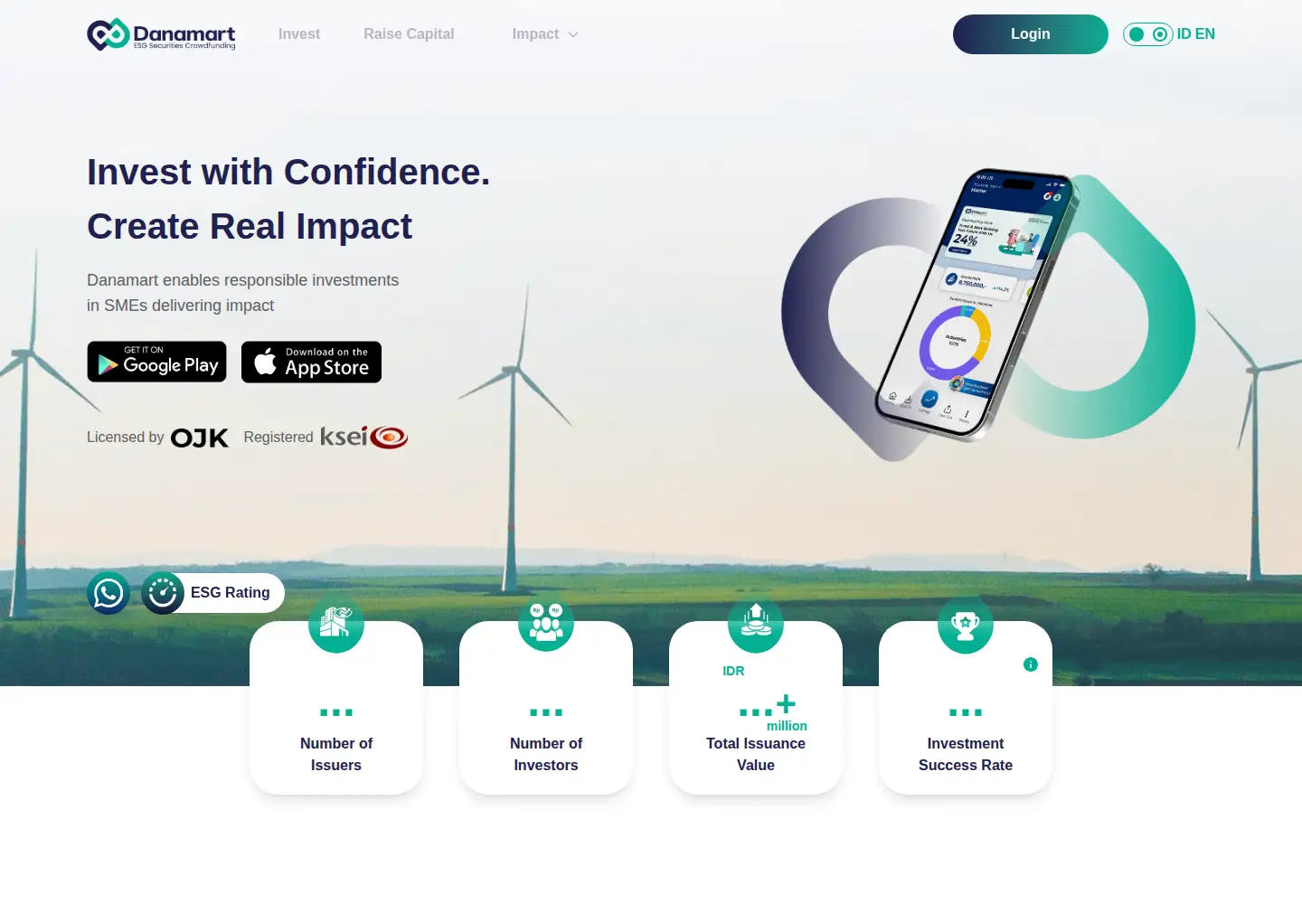 Screenshot of danamart.id