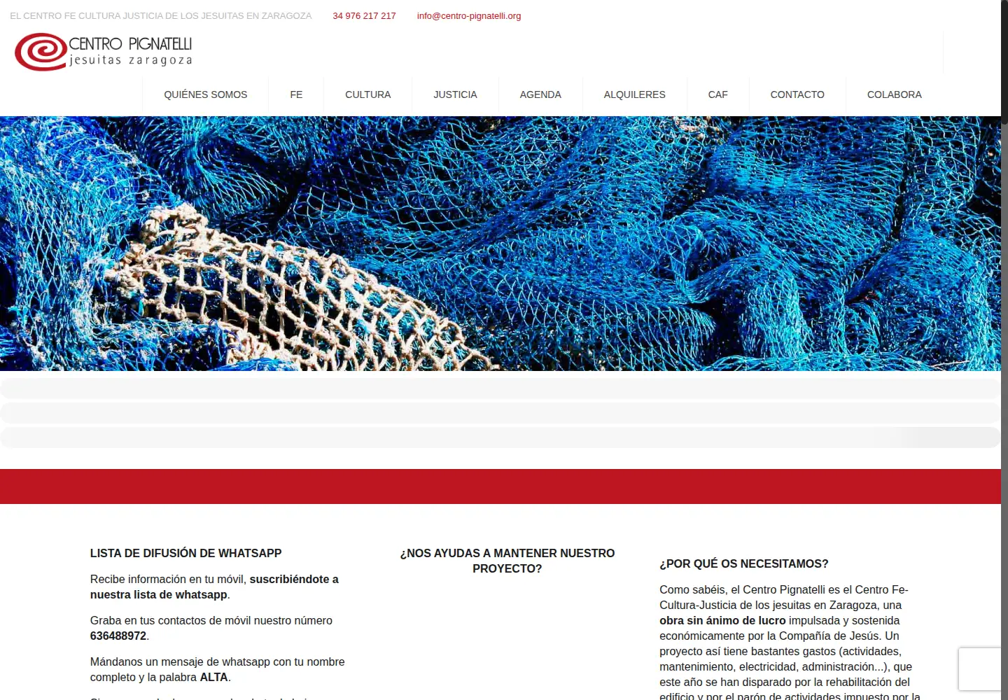 Screenshot of centro-pignatelli.org