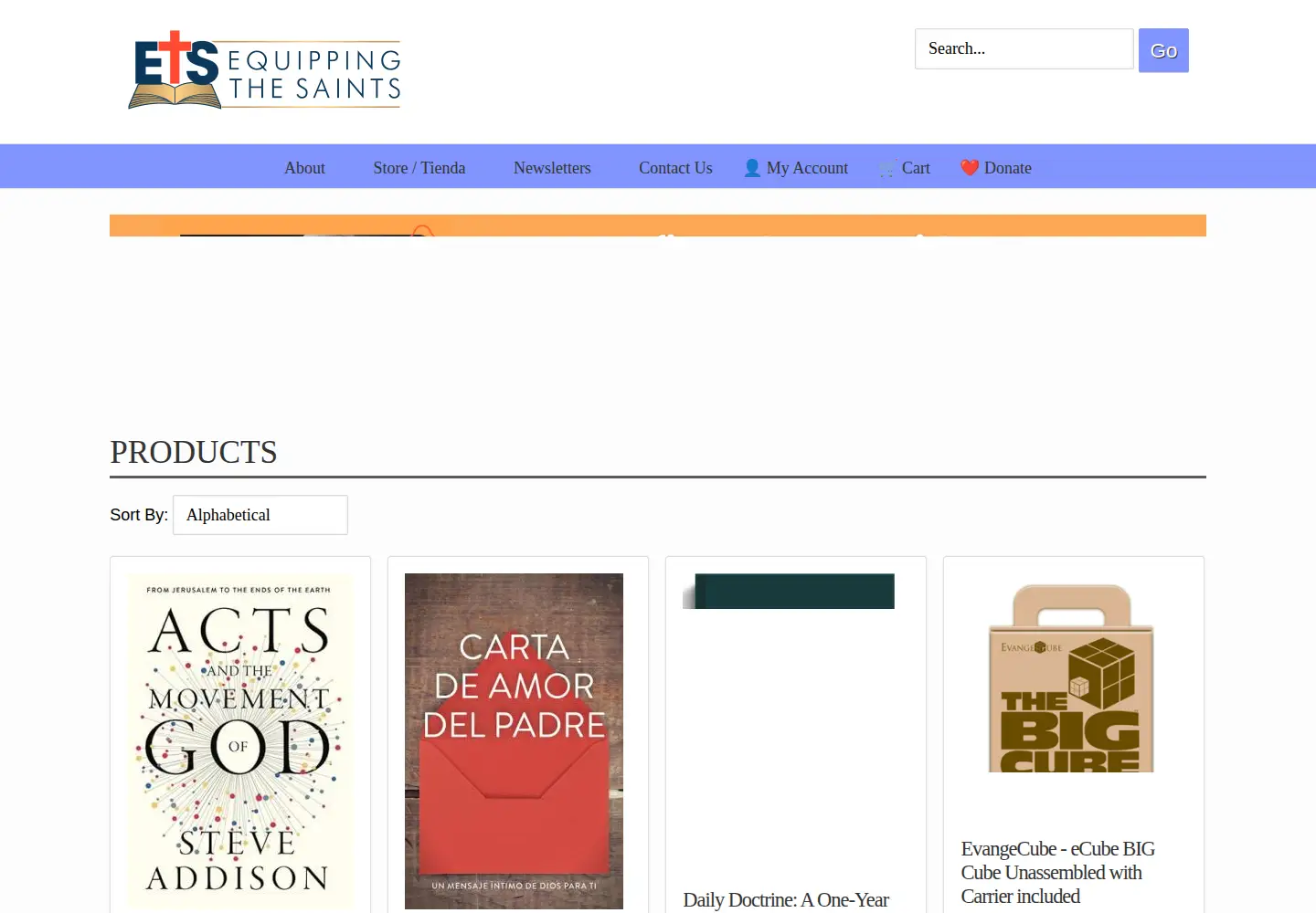 Screenshot of etsusa.org