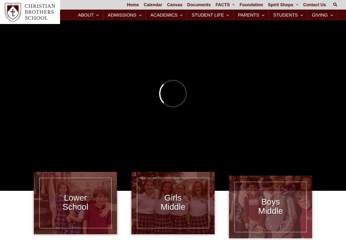 Captured homepage of cbs-no.org in the current scan