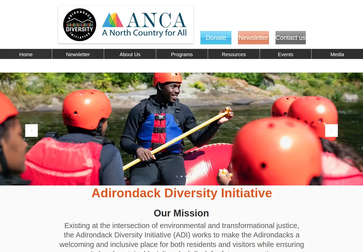 Screenshot of diversityadk.org