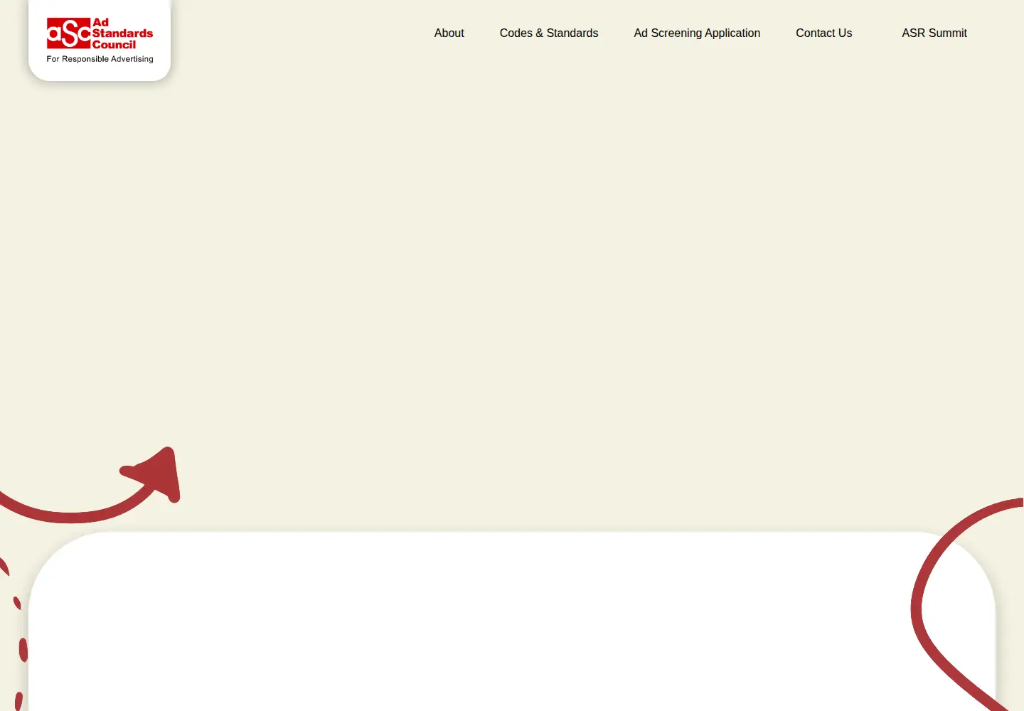 Captured homepage of asc.com.ph in the current scan