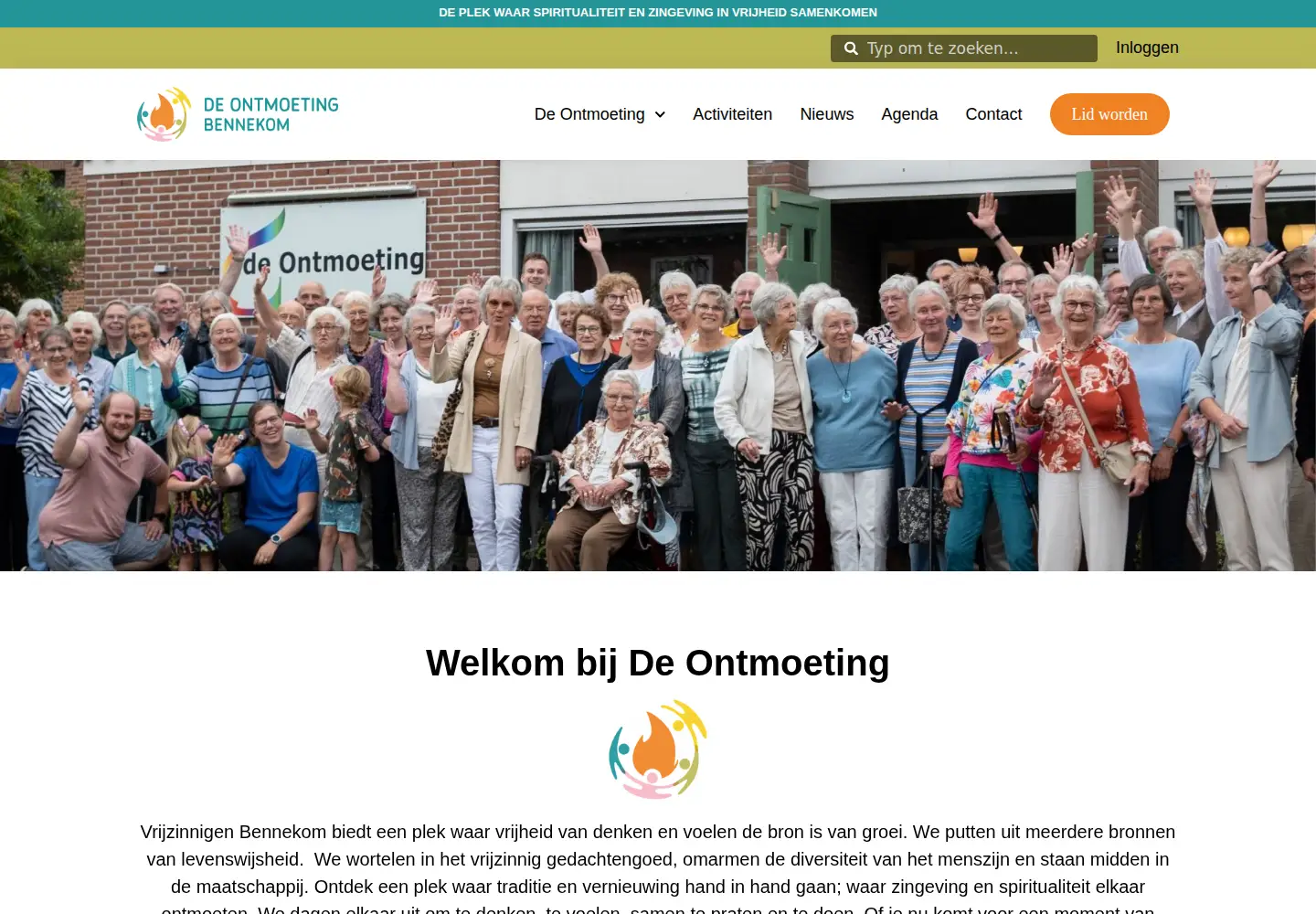 Screenshot of deontmoetingbennekom.nl