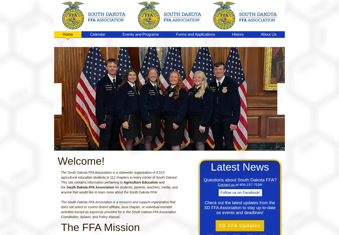 Screenshot of sdaged.org