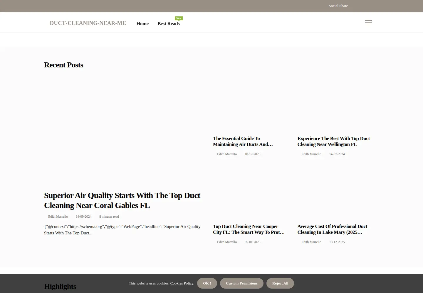 Screenshot of duct-cleaning-near-me.com