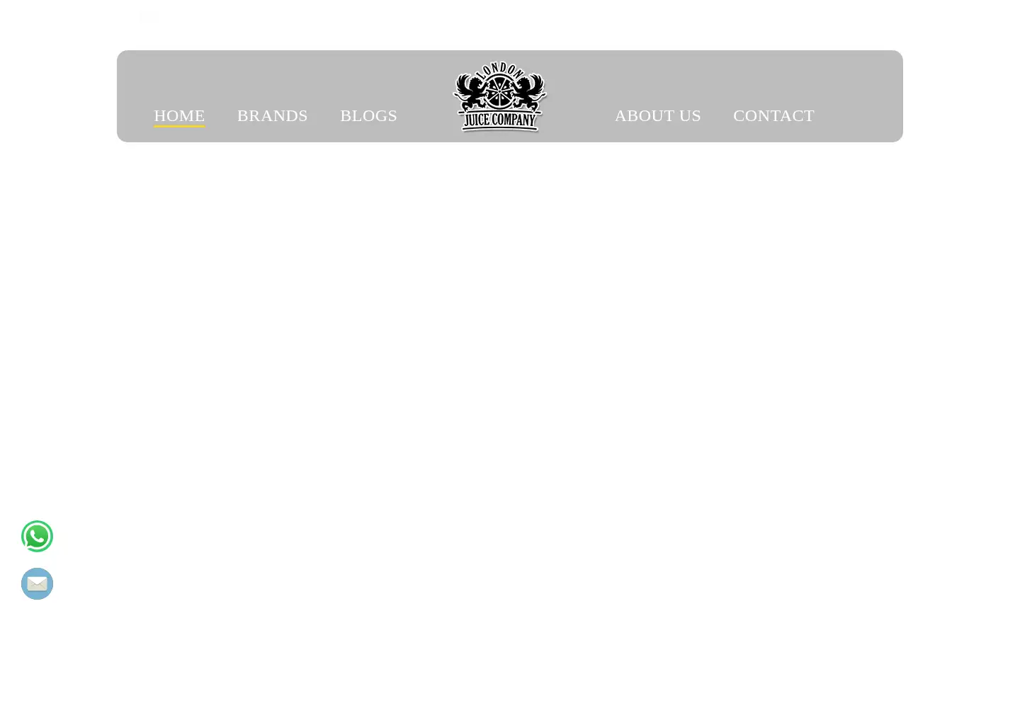 Screenshot of londonjuicecompany.com