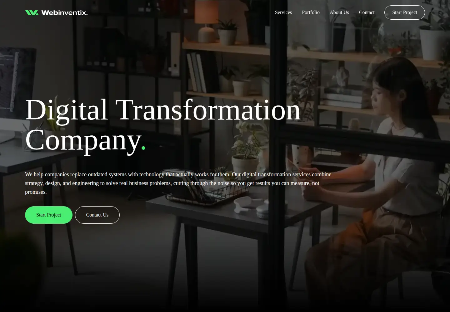 Screenshot of webinventix.com