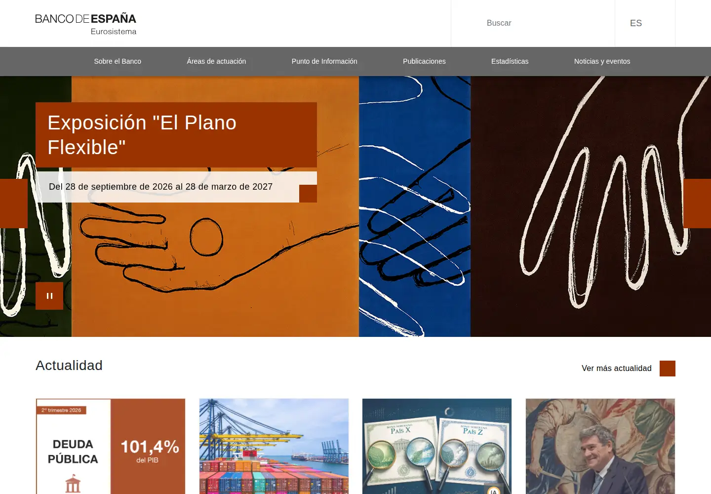 Screenshot of bde.es