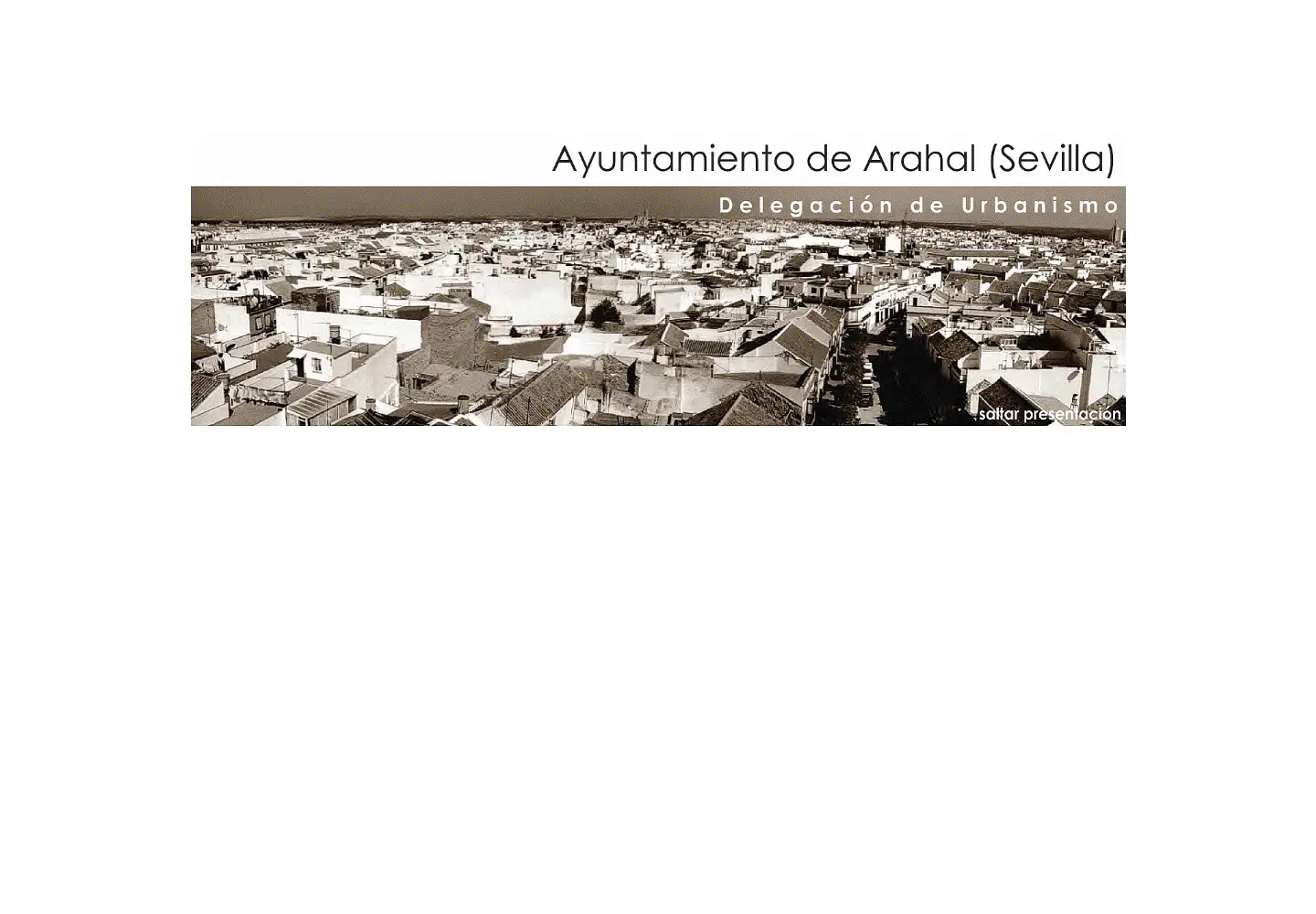 Screenshot of arahal.org