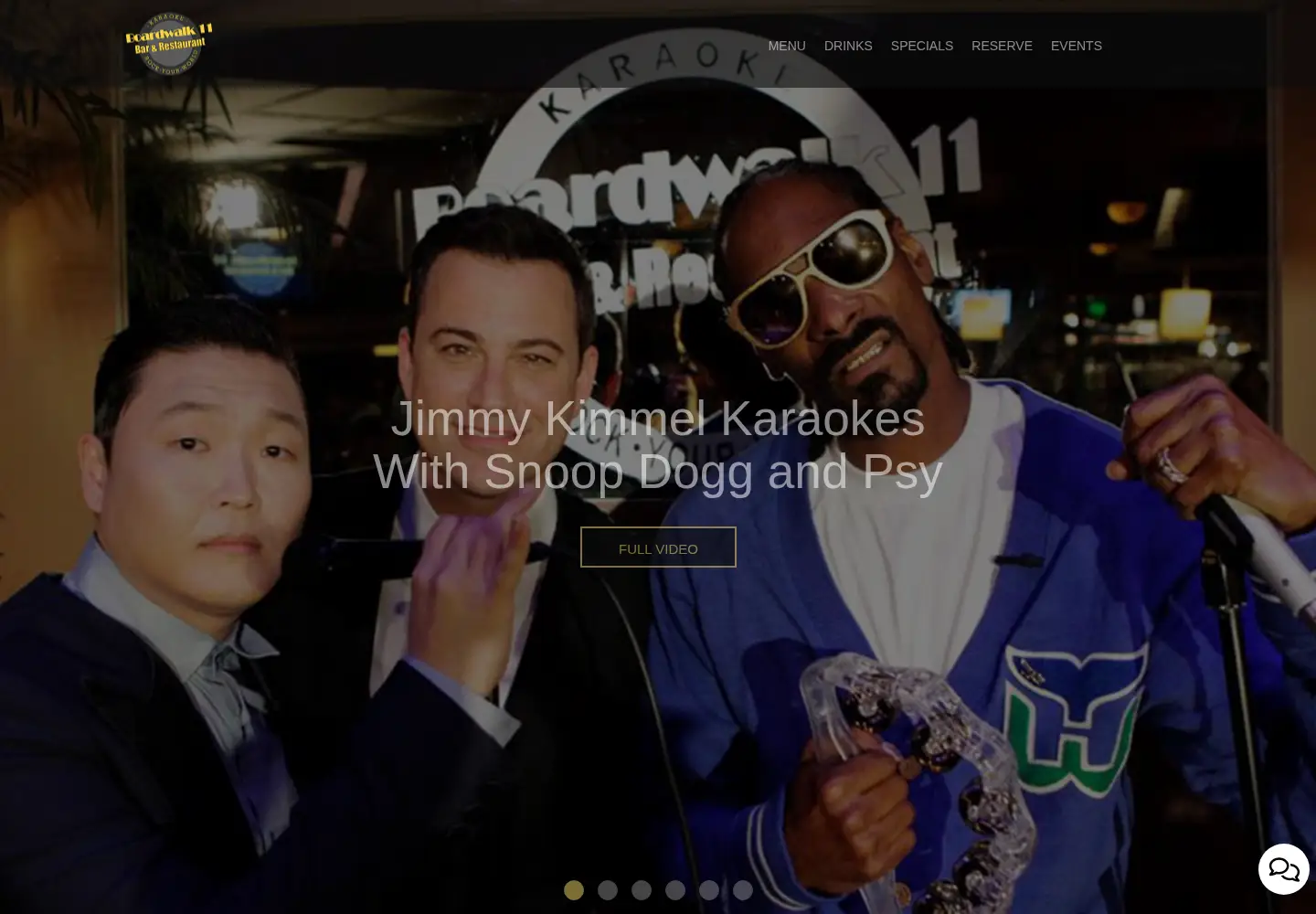 Captured homepage of boardwalk11.com in the current scan
