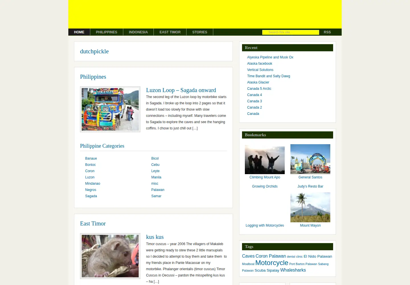Screenshot of dutchpickle.com