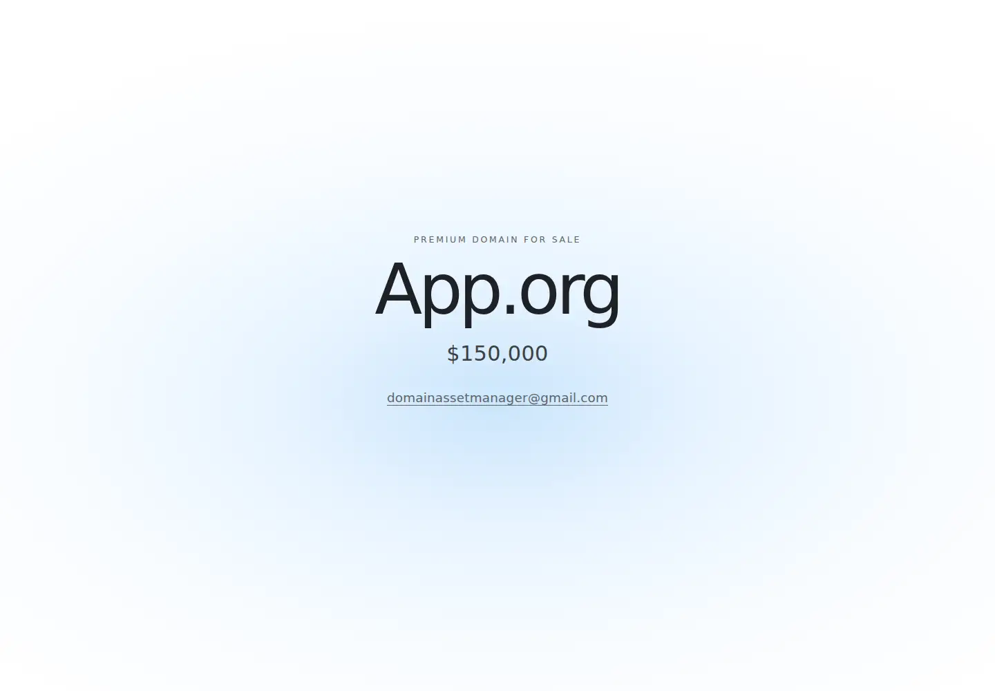 Screenshot of app.org