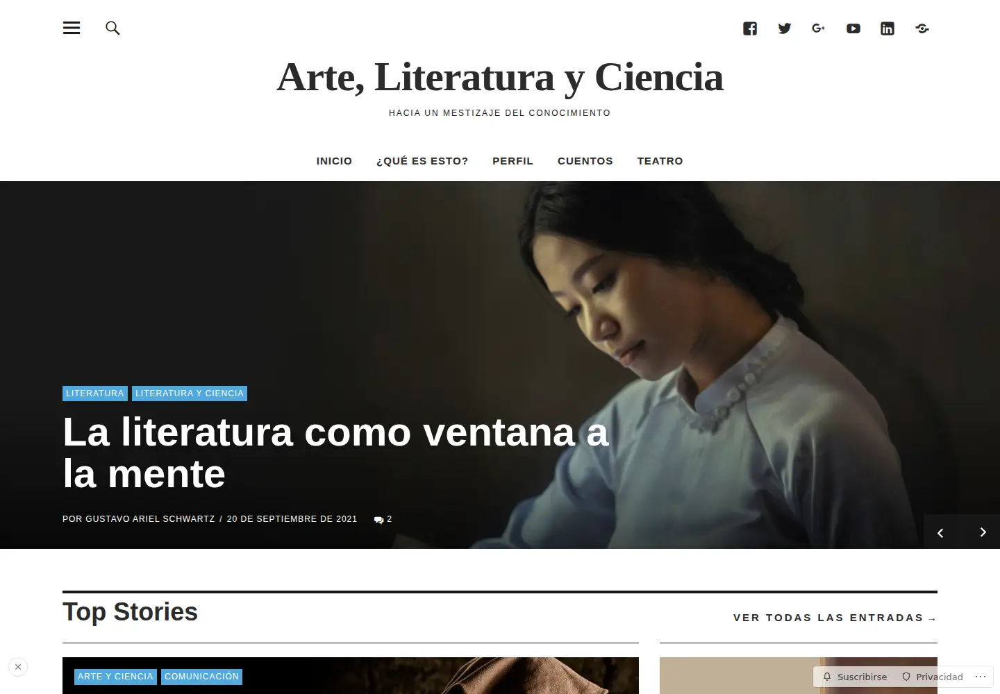 Screenshot of gustavoarielschwartz.org