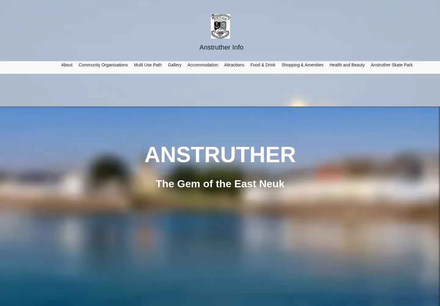 Screenshot of anstruther.info