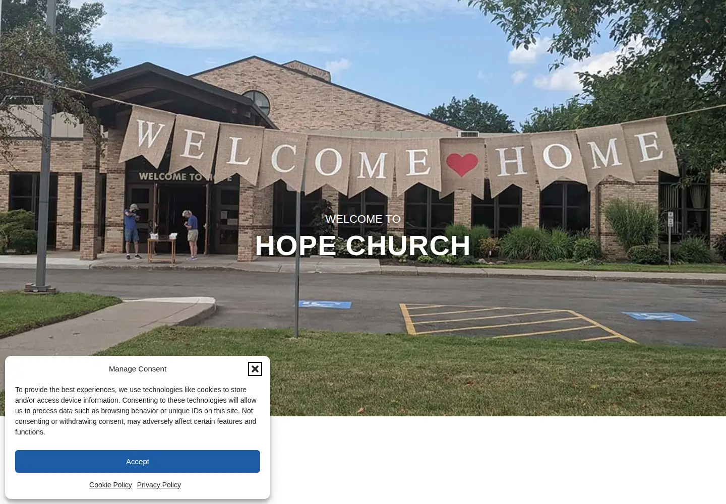 Screenshot of sharethehope.org