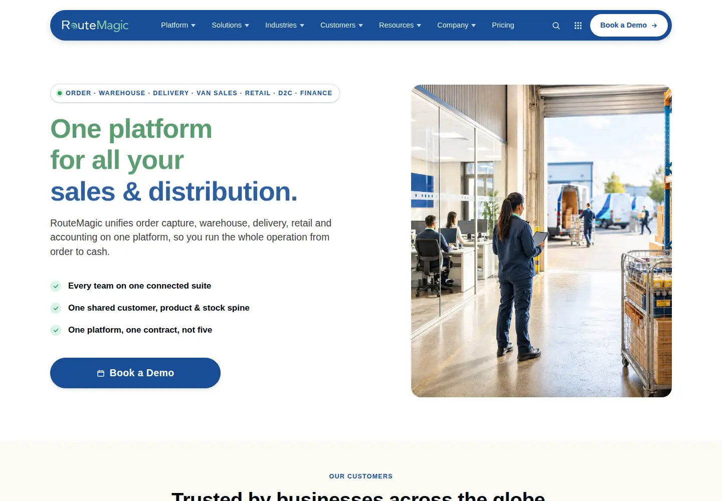Screenshot of routemagic.co.uk