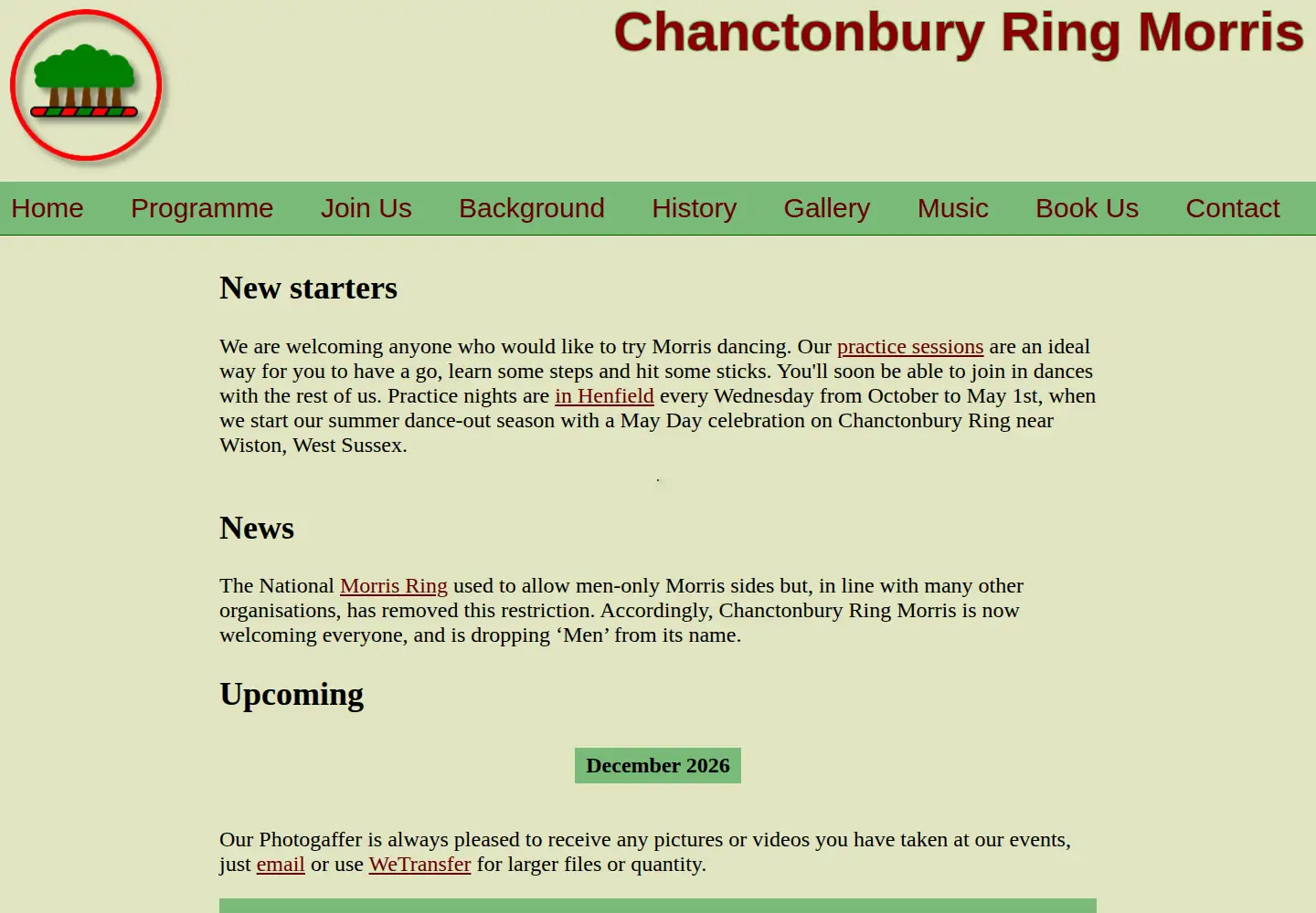 Screenshot of crmm.org.uk