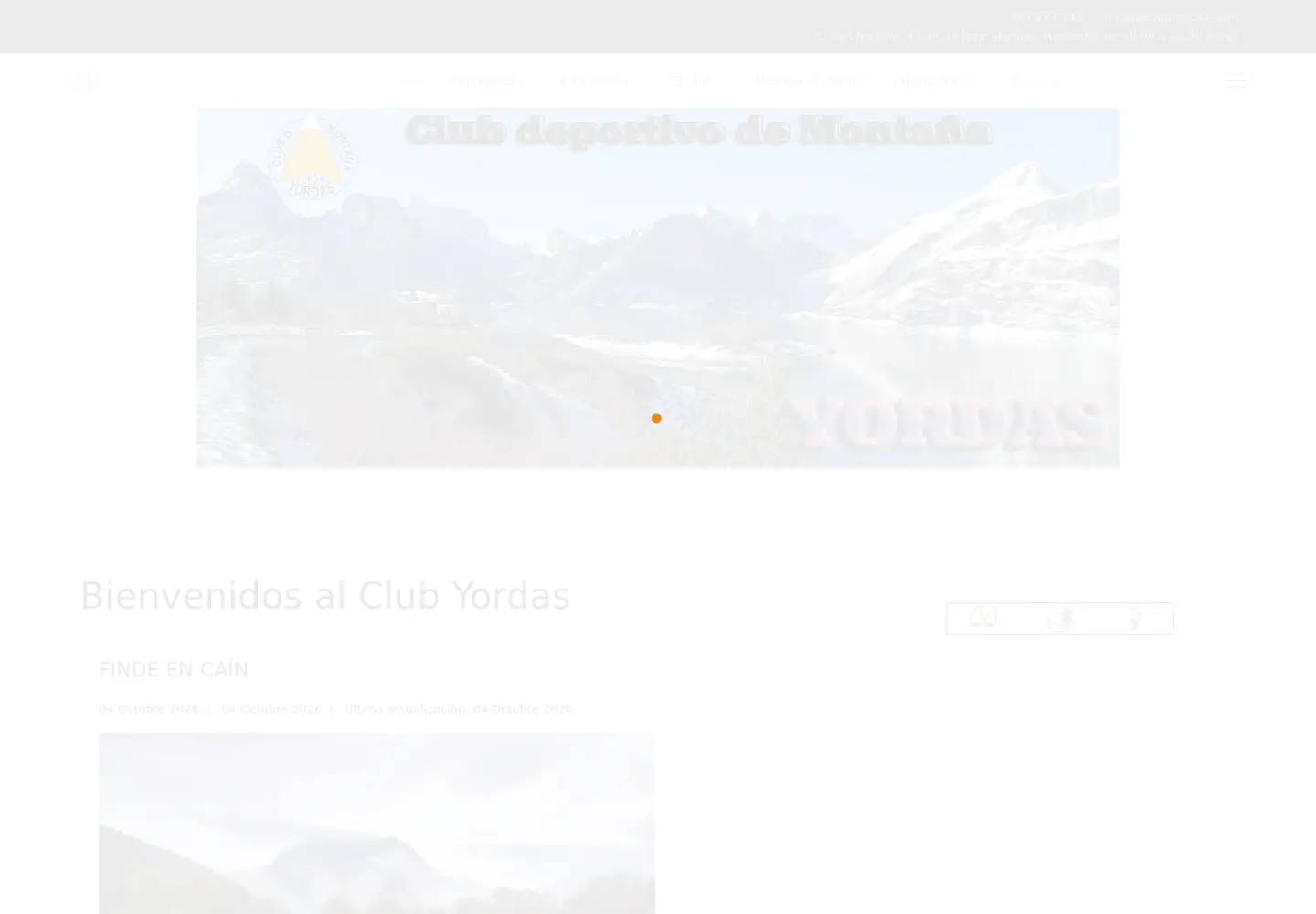 Captured homepage of grupoyordas.com in the current scan