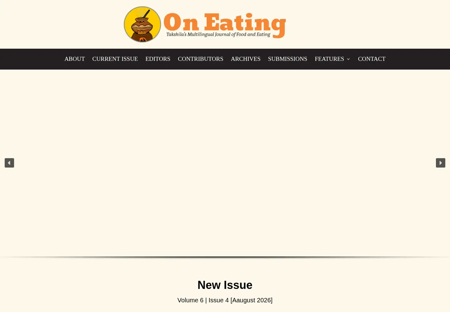 Captured homepage of oneating.in in the current scan