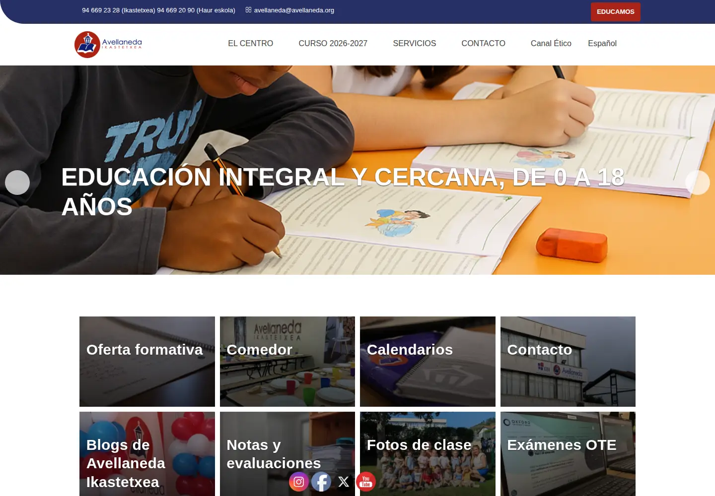 Screenshot of avellaneda.org
