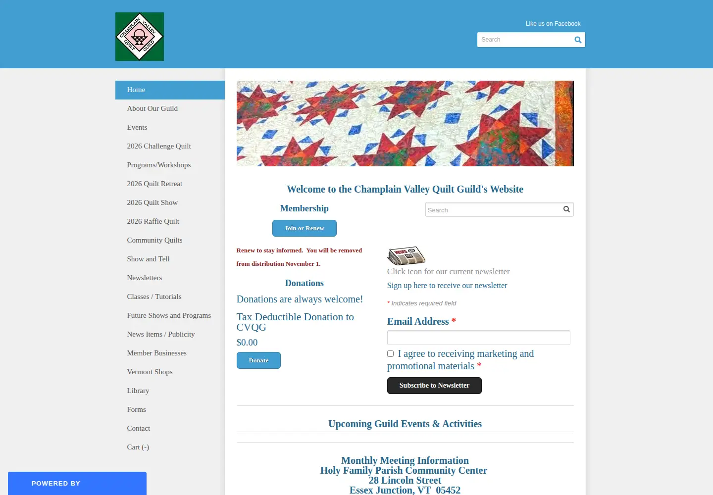 Screenshot of cvqgvt.org