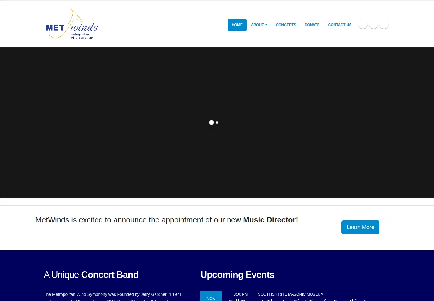 Screenshot of mws-boston.org