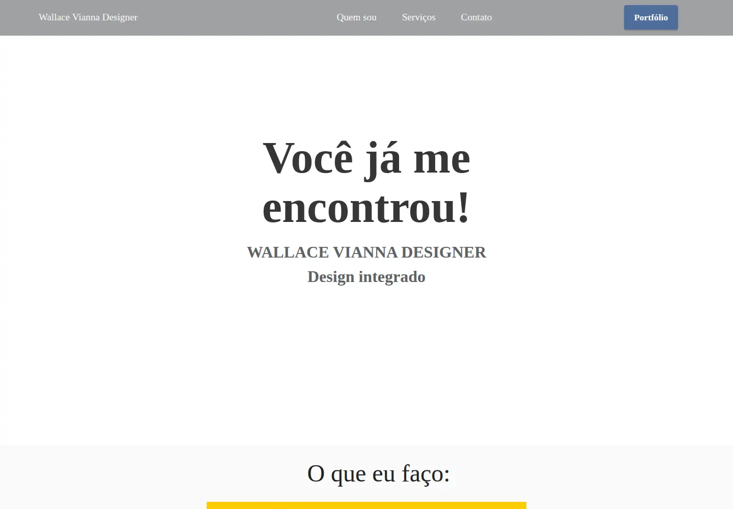 Screenshot of wallyvianna.com.br