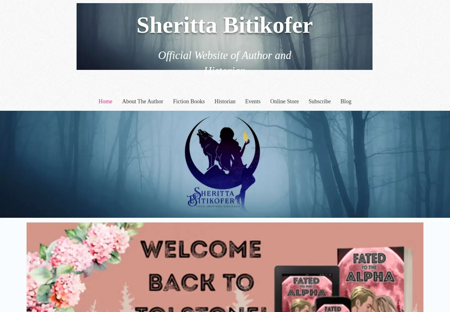 Screenshot of sherittabitikofer.com