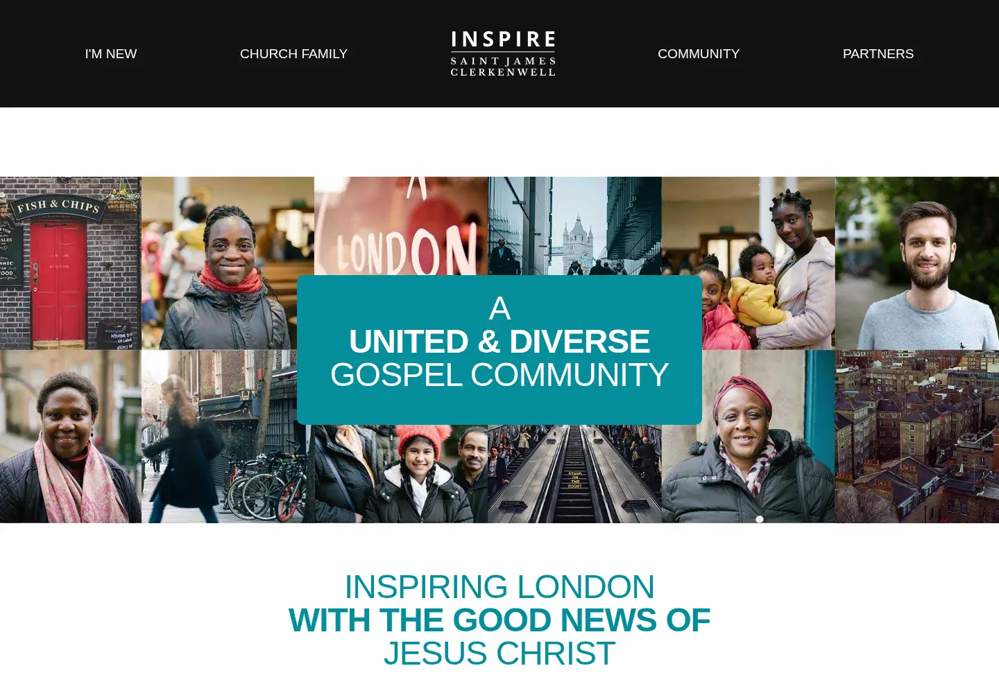 Screenshot of inspiresaintjames.org