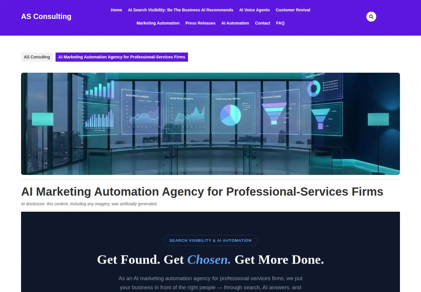 Screenshot of asconsulting.top