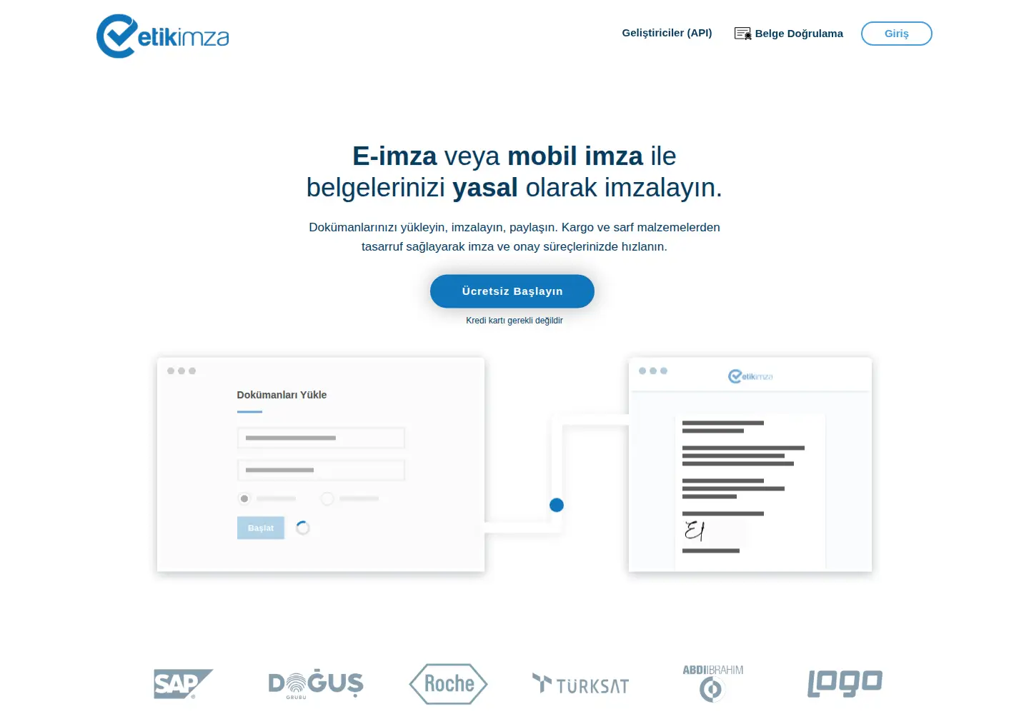 Captured homepage of etikimza.com in the current scan