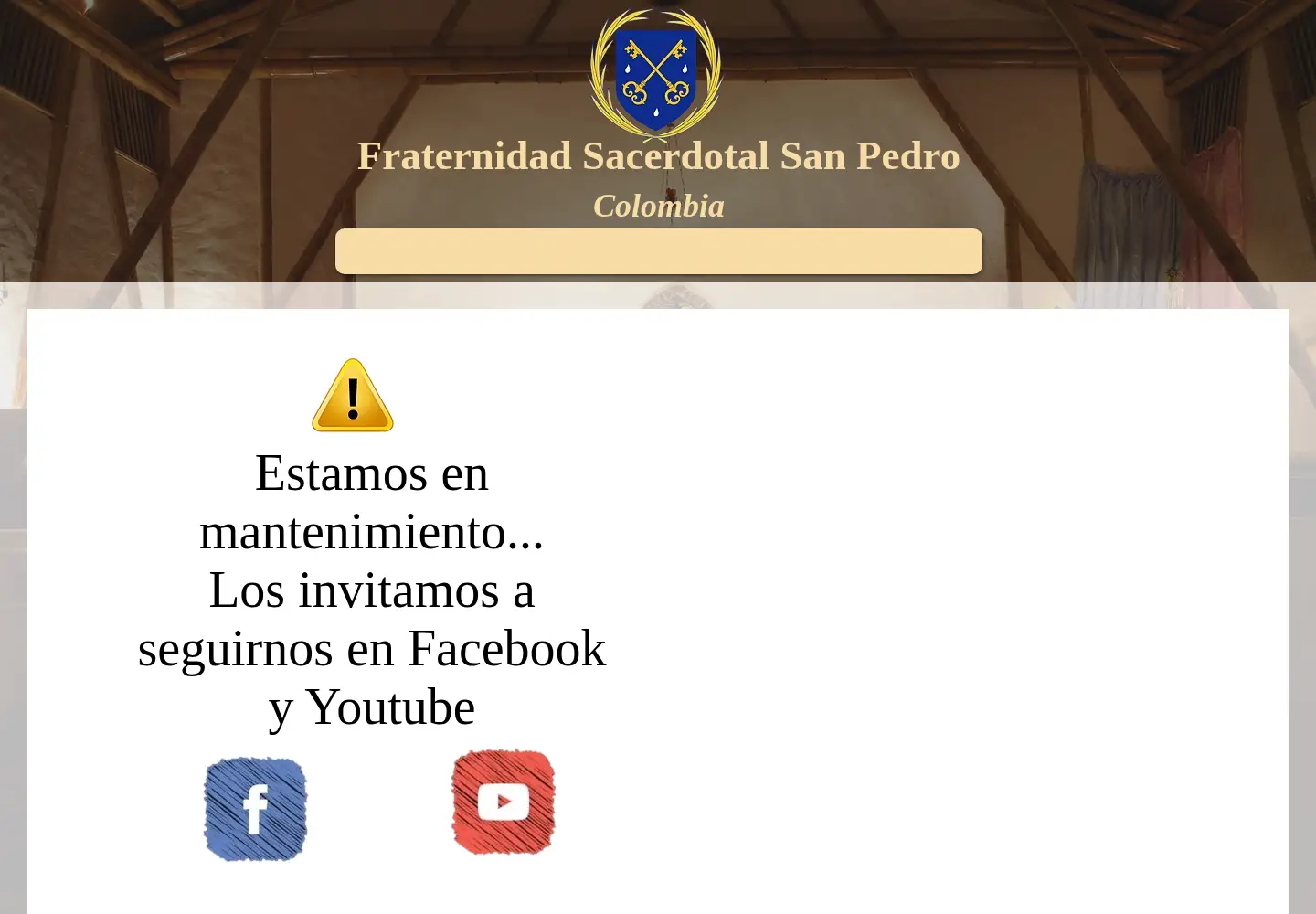 Captured homepage of fsspcolombia.com in the current scan