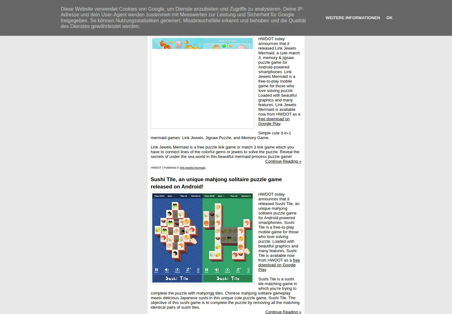 Captured homepage of hwdot.com in the current scan