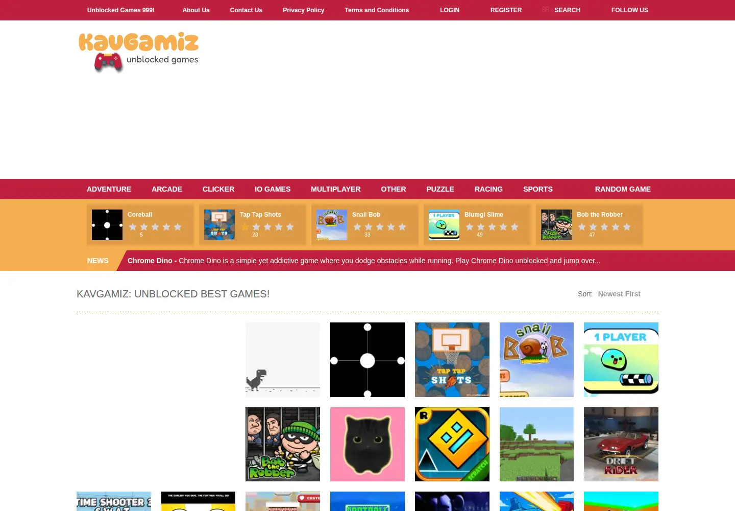 Captured homepage of kavgamiz.com in the current scan