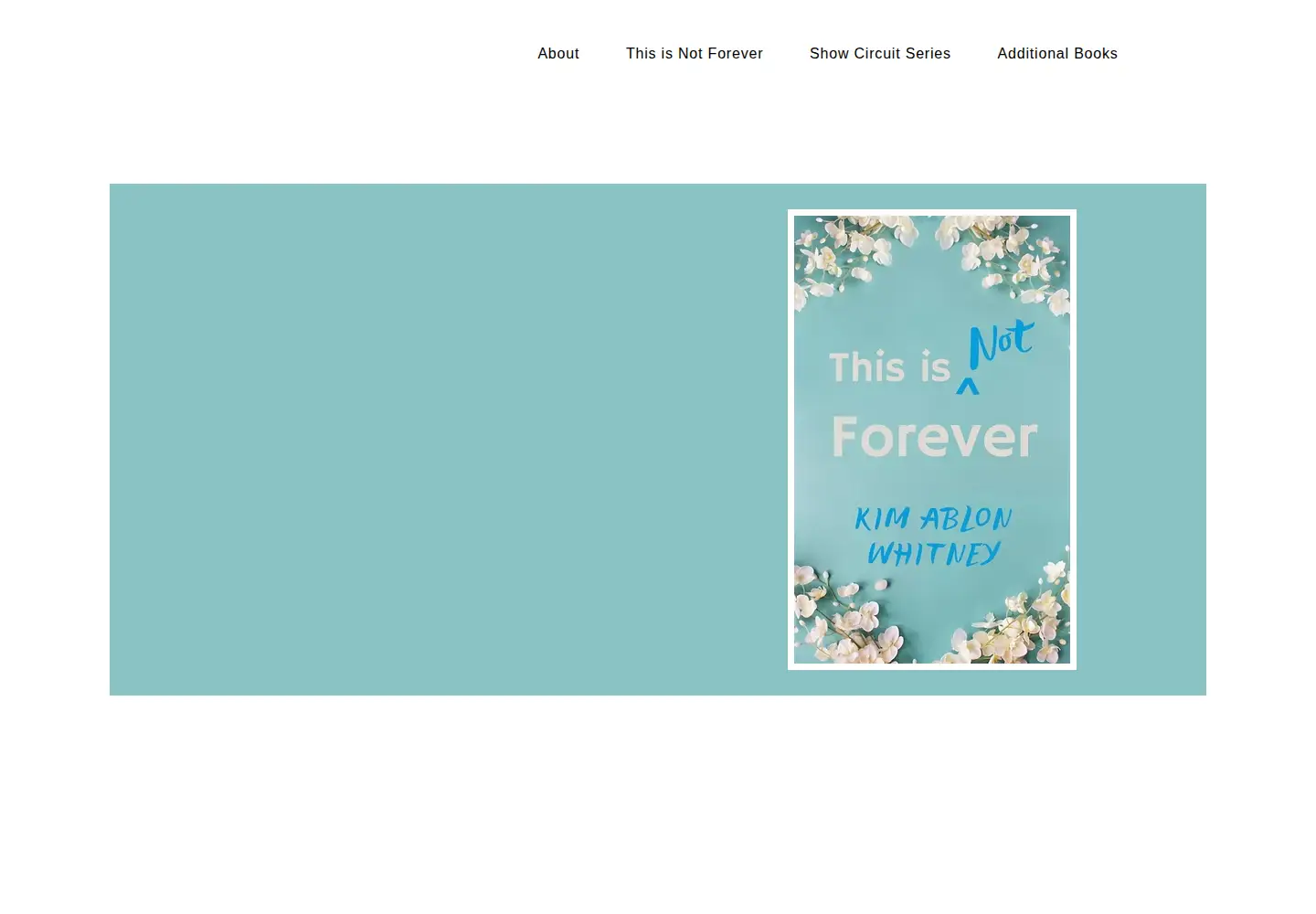 Screenshot of kimablonwhitney.com