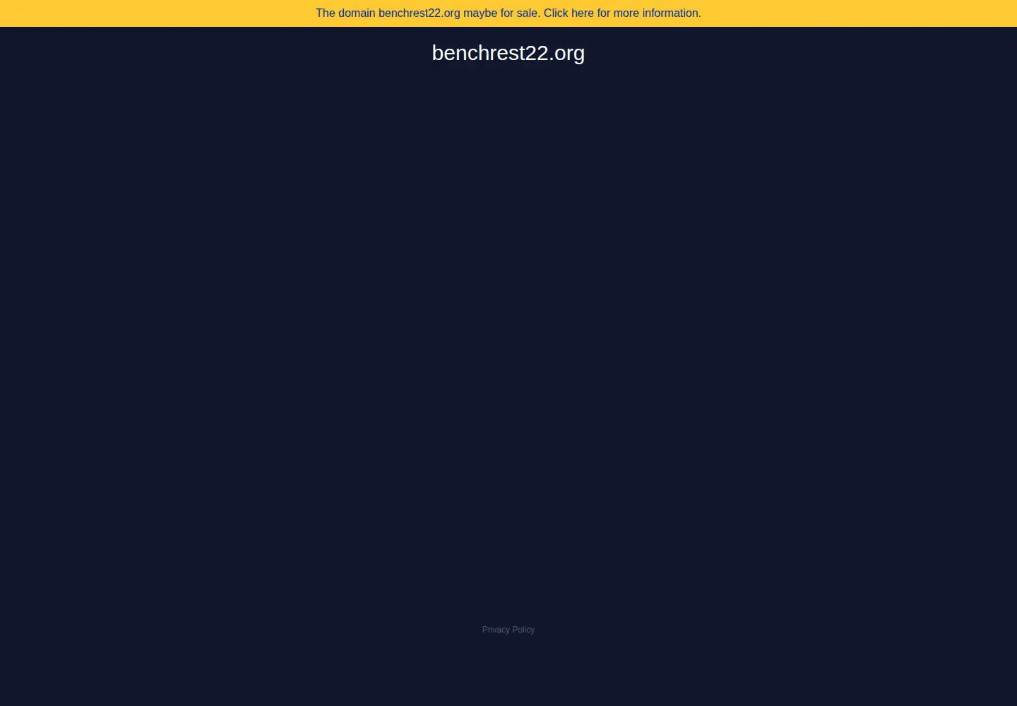 Screenshot of benchrest22.org