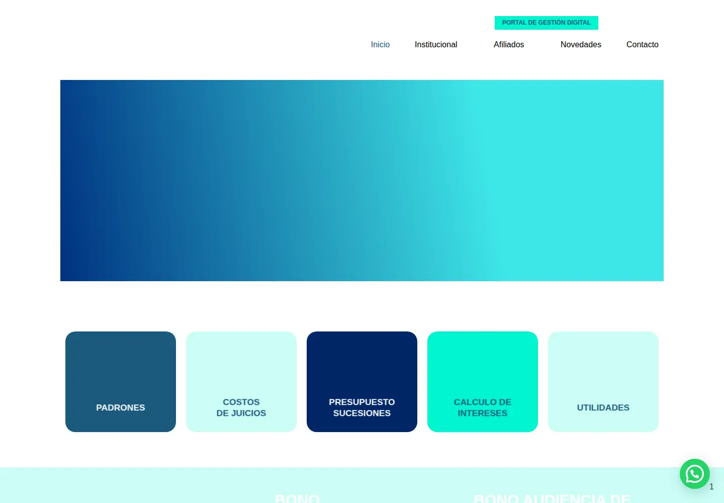 Captured homepage of cforense.org in the current scan