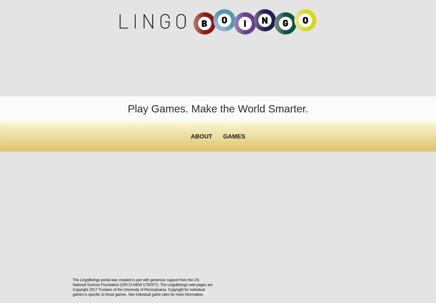 Screenshot of lingoboingo.org