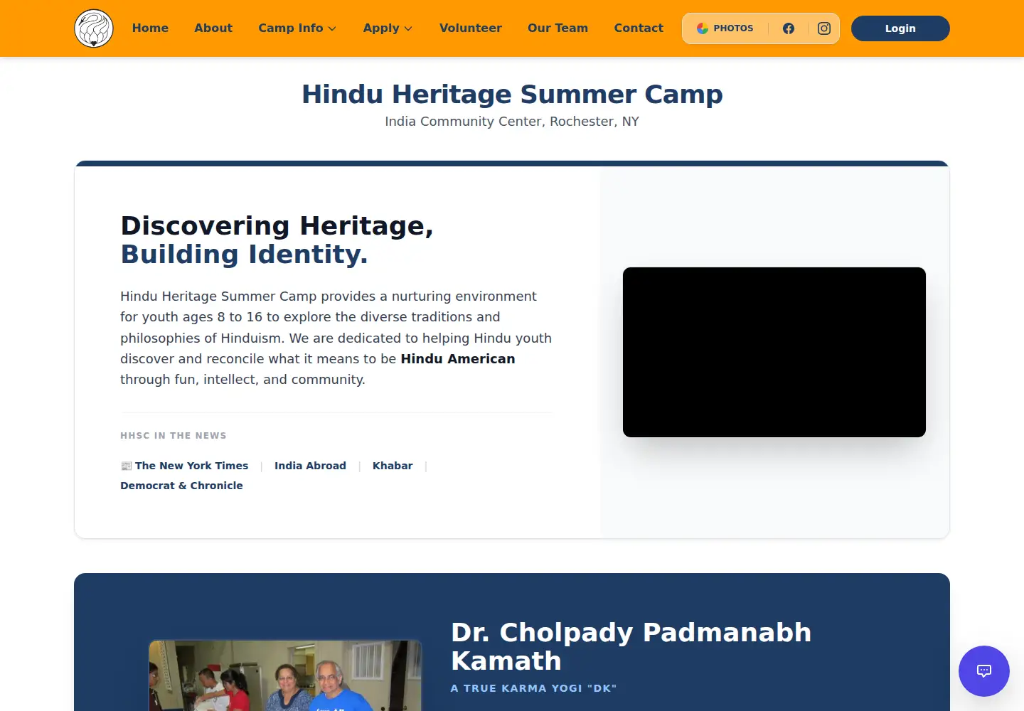 Screenshot of omhhsc.org