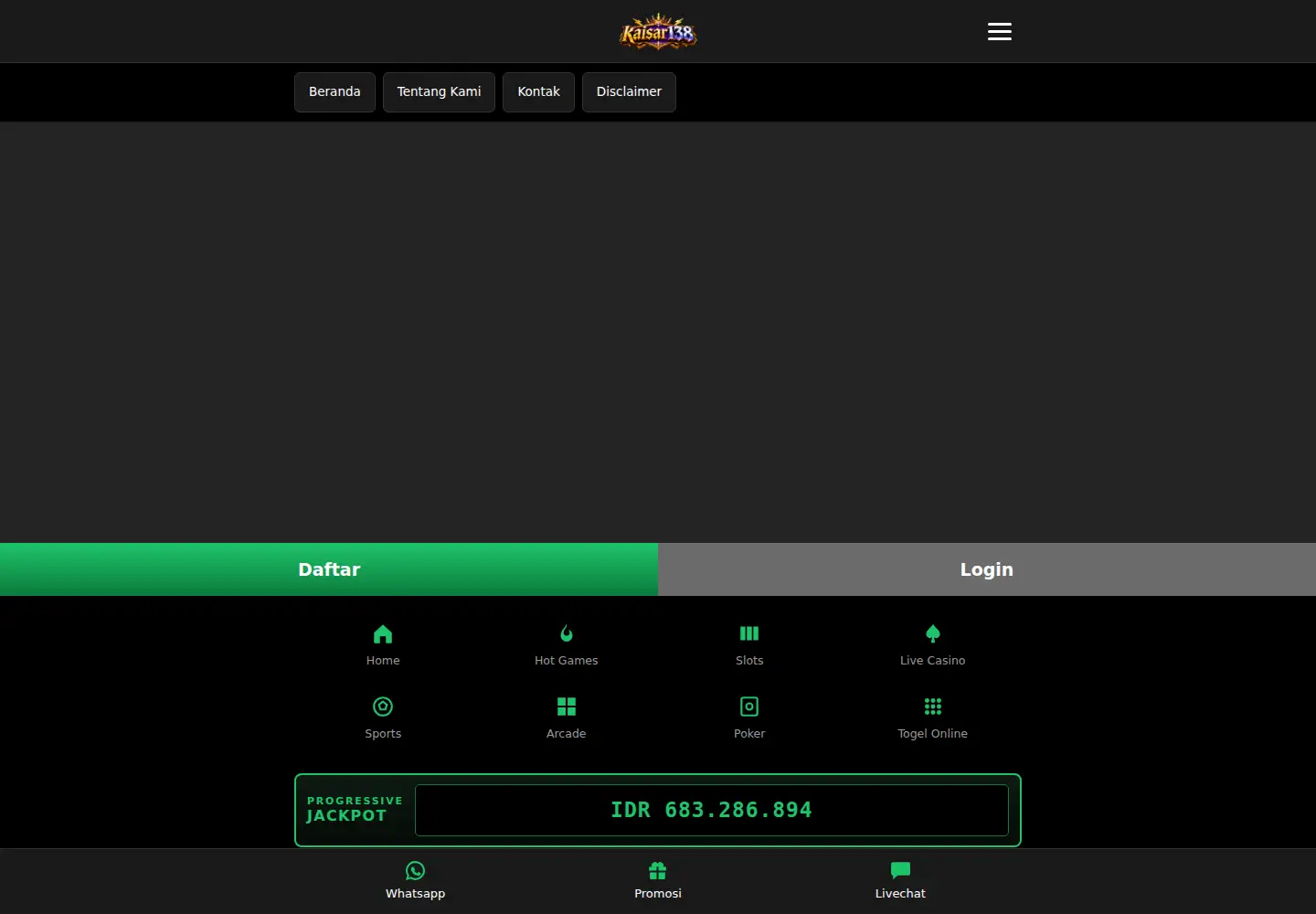 Captured homepage of sonsofapesandpigs.org in the current scan