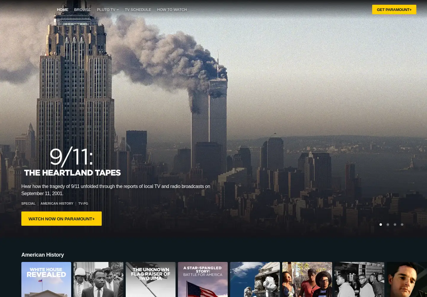Screenshot of smithsonianchannel.com