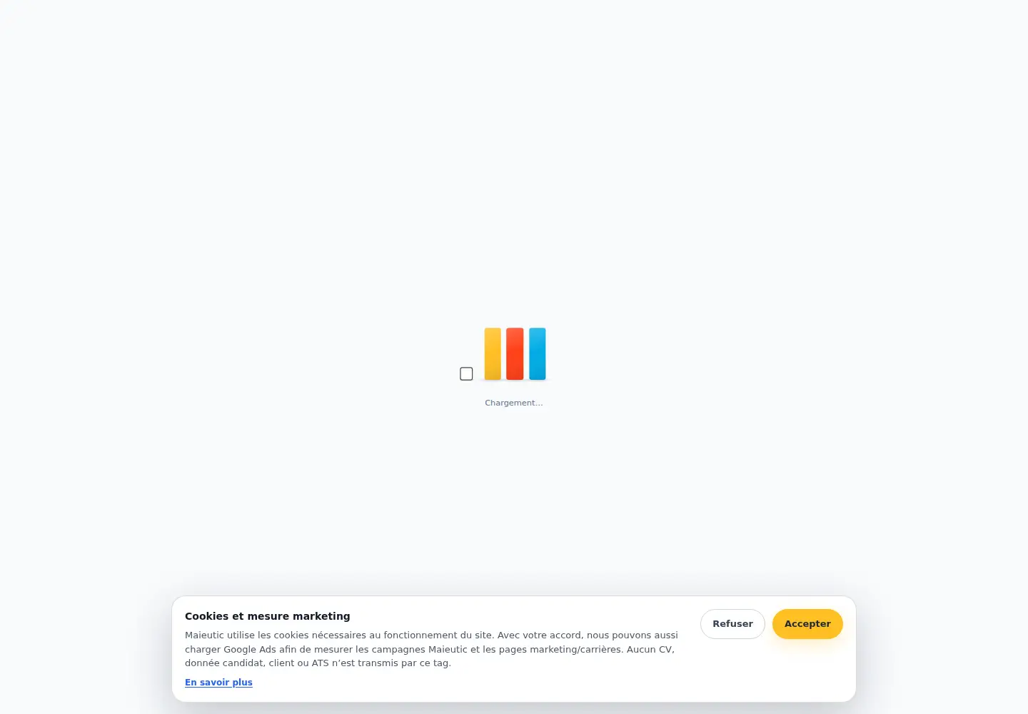 Screenshot of maieutic.ca
