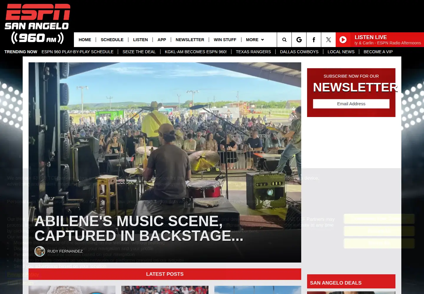 Screenshot of 960kgkl.com